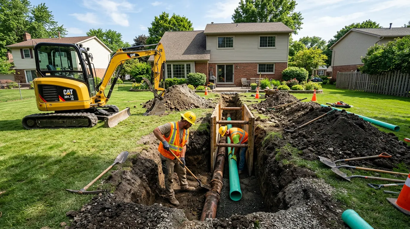Sewer Line Cleaning in New Castle, DE